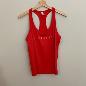 Cycle bar workout tank